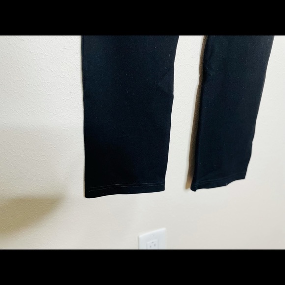 Betabrand Dress Pant Yoga Straight Leg Pants in Black - Picture 8 of 9